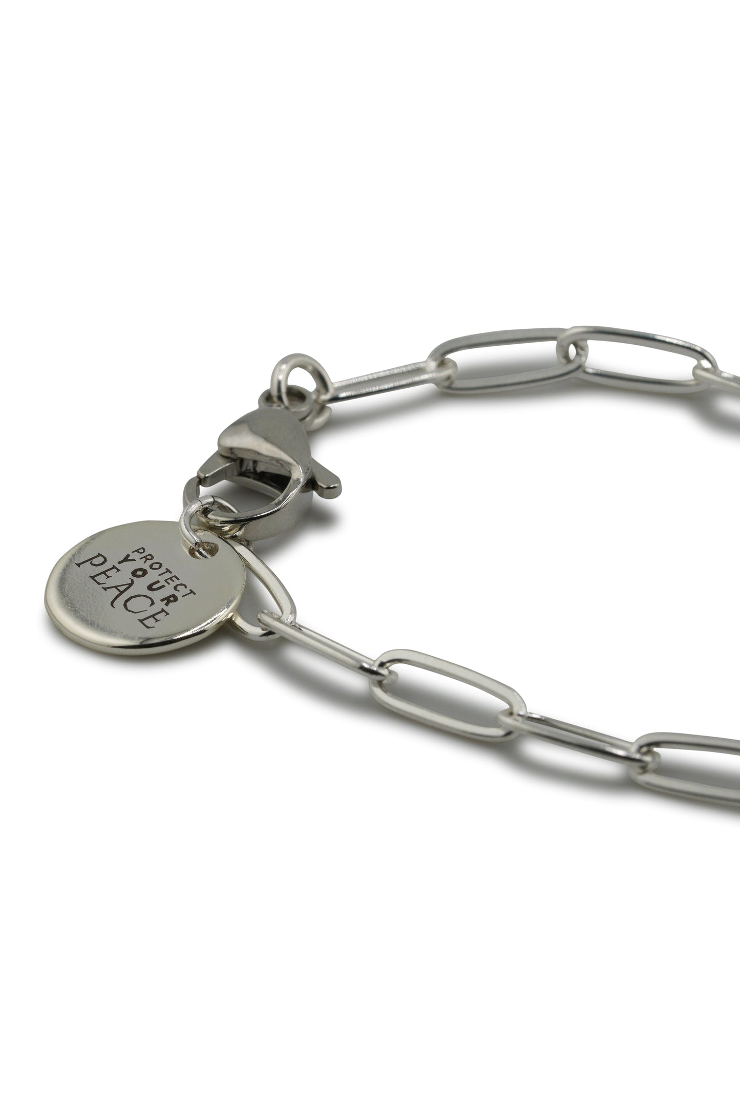 Protect Your Pulse - Paperclip Chain Bracelet