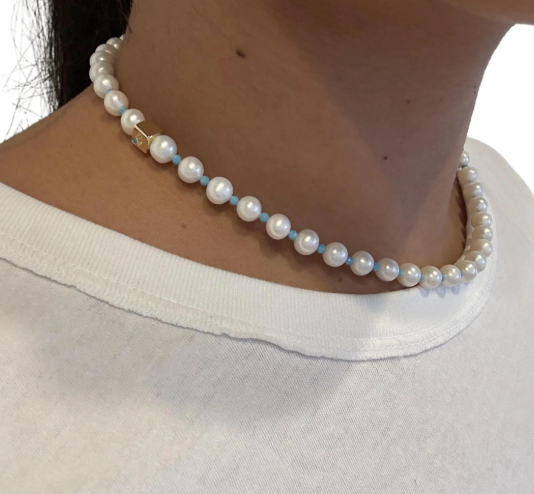 Protect Your Peace Signature Pearls of Wisdom Necklace