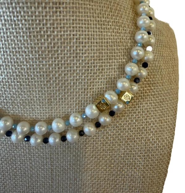 Protect Your Peace Signature Pearls of Wisdom Necklace