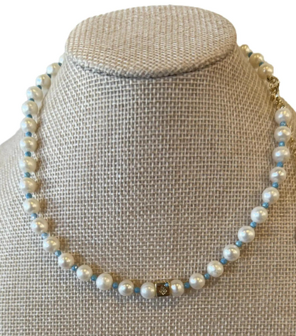 Protect Your Peace Signature Pearls of Wisdom Necklace