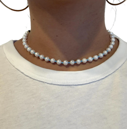 Protect Your Peace Signature Pearls of Wisdom Necklace